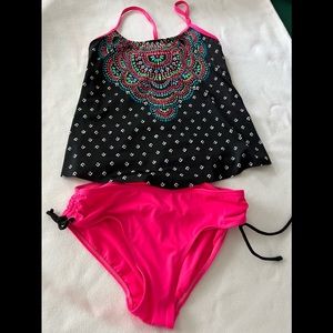 Justice girls 2 piece tankini